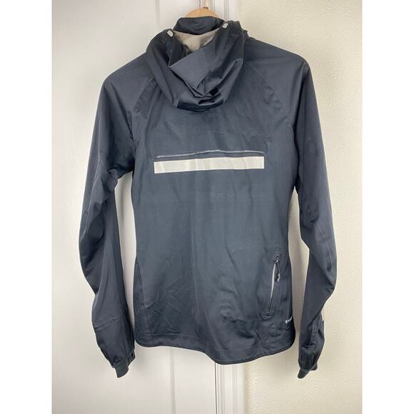 Nike Storm Fit Vapor Women's S Black Full Zip Hooded Reflective Running Jacket - Picture 6 of 15